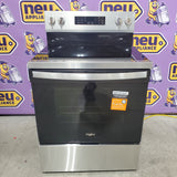 Whirlpool Energy Star Electric Range with Air Cooking Technology, No Preheat Air Fry, Air Baking and Self Clean WFES5030RZ - Open Box