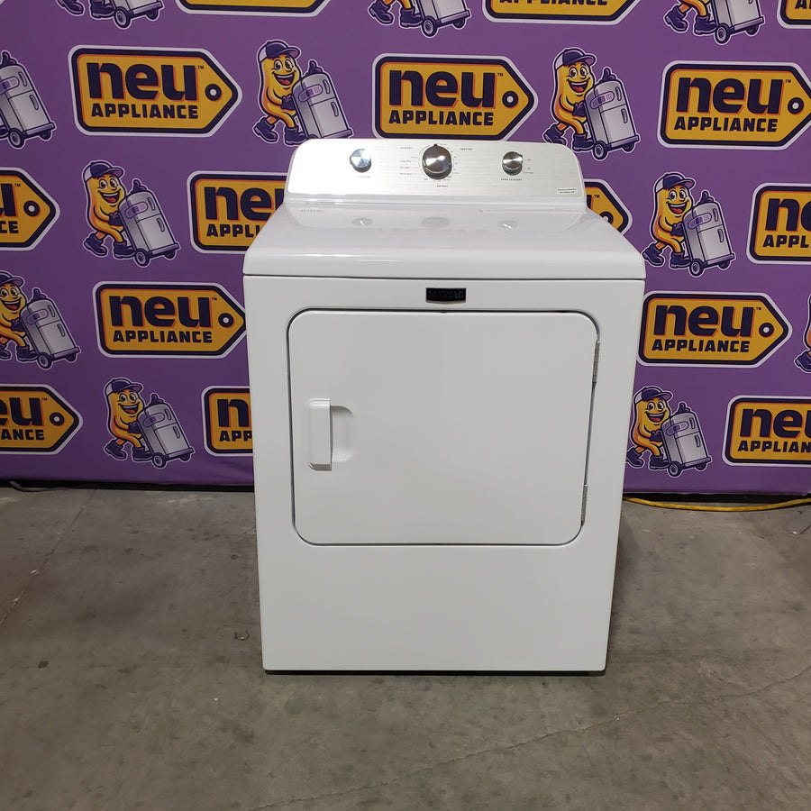 Maytag 4.5 cu. ft. Capacity Top Load Washer with Power™ Agitator and Deep Fill MVW4505MW - Open Box and Maytag 7.0 cu. ft. Capacity Top Load Electric Wrinkle Prevent Dryer 16288 - MED4500MW - Open Box