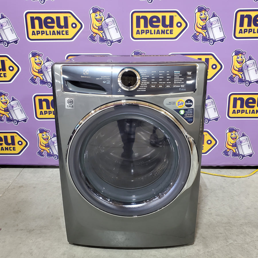 Electrolux Titanium Front Load 600 Series 4.5 Cu. Ft. Washer with Smartboost and Hand Wash Cycle ELFW7637AT - Scratch & Dent (Minor)