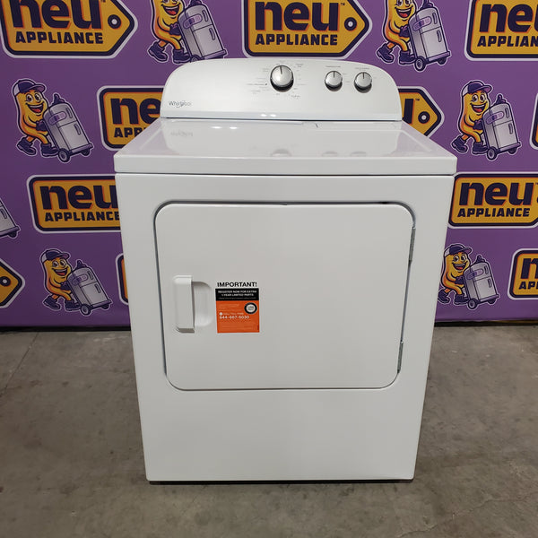 Whirlpool White Electric Extra Large 7.0 Cu. Ft. Dryer with Wrinkle Shield 22421743 - WED4815EW - Open Box