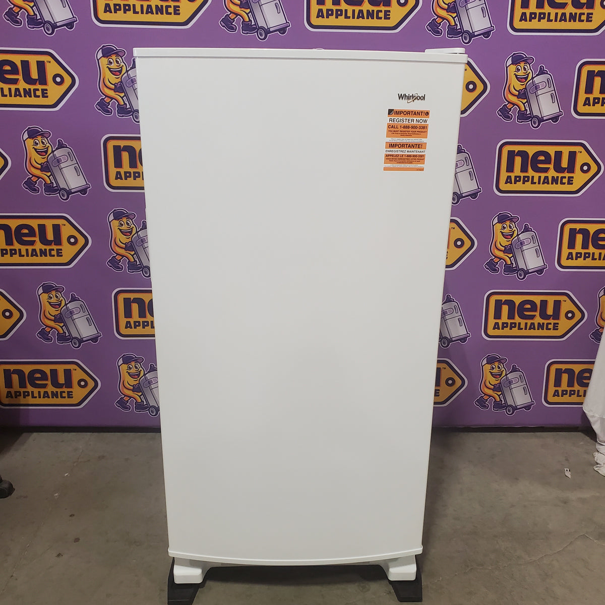 Whirlpool 16 cu. ft. Upright Freezer with LED Lighting WZF34X16DW - Open Box