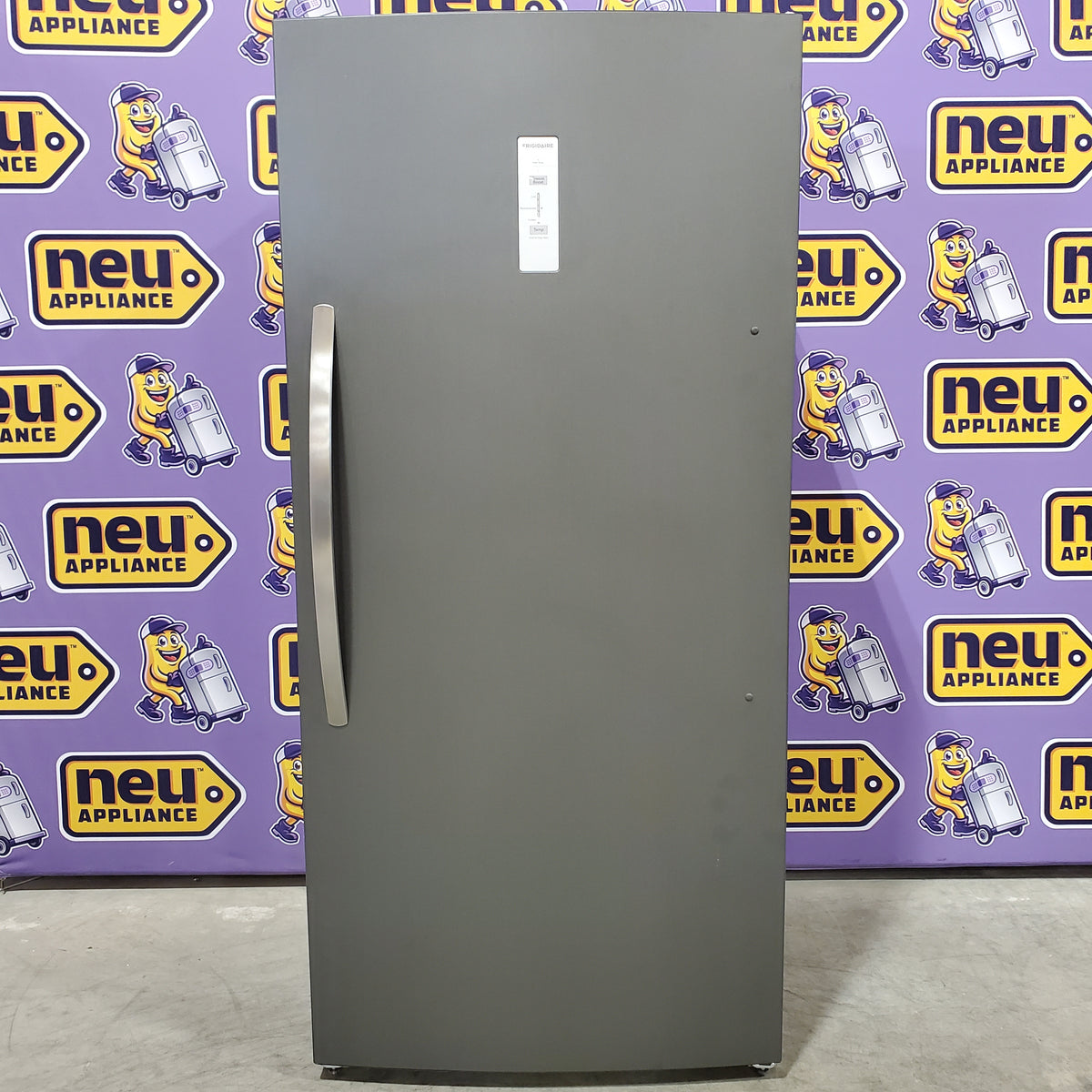 Frigidaire 20 Cu. Ft. ENERGY STAR Garage Ready Carbon Upright Freezer with EvenTemp™ Cooling System 22442648 - FFUE2024AN - Scratch & Dent (Minor)
