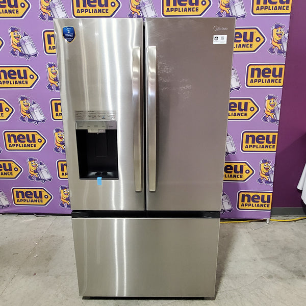 Midea Energy Star 29 cu. ft. OneTouch AutoFill™ French Door Refrigerator in Stainless Steel 22442649 - MRF29D9BST - Scratch & Dent (Moderate)