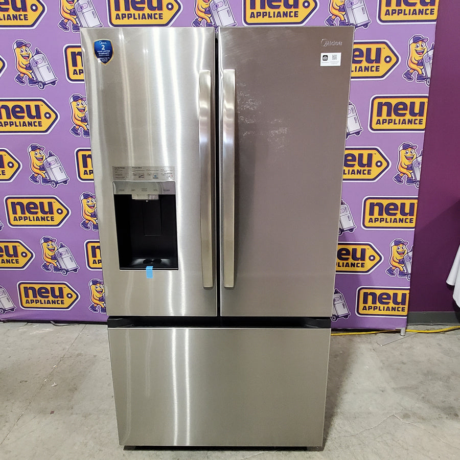Midea Energy Star 29 cu. ft. OneTouch AutoFill™ French Door Refrigerator in Stainless Steel 22442649 - MRF29D9BST - Scratch & Dent (Moderate)