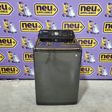Samsung 4.7 cu. ft. Large Capacity Smart Top Load Washer with Active WaterJet in Brushed Black WA47CG3500AV - Certified Refurbished