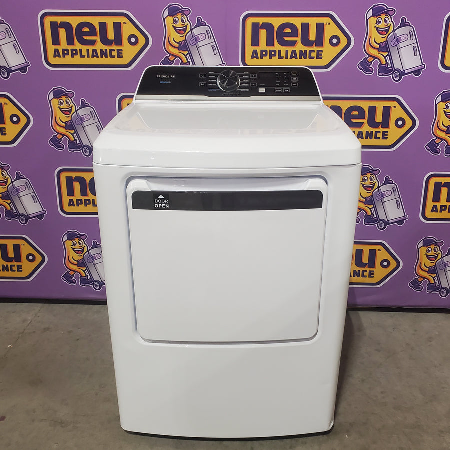 Frigidaire 7 Cu. Ft. Electric Dryer in White FLVE7523BW - Scratch & Dent (Moderate)