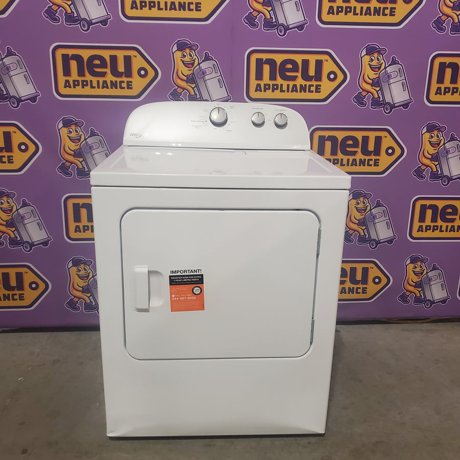 Whirlpool Top Load 3.5 Cu. Ft. Washer with Deep Water Wash Option WTW4816FW - Certified Refurbished and Whirlpool Vented 7.0 Cu. Ft. Electric Dryer WED4815EW - Scratch & Dent (Moderate)