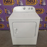Whirlpool White Electric Extra Large 7.0 Cu. Ft. Dryer with Wrinkle Shield WED4815EW - Open Box