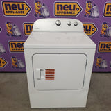 Whirlpool White Electric Extra Large 7.0 Cu. Ft. Dryer with Wrinkle Shield WED4815EW - Scratch & Dent (Minor)