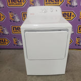 Hotpoint 6.2 cu. ft. Capacity Electric Dryer with Up To 120 ft. Venting and Shallow Depth HTX26EASWWW - Scratch & Dent (Minor)