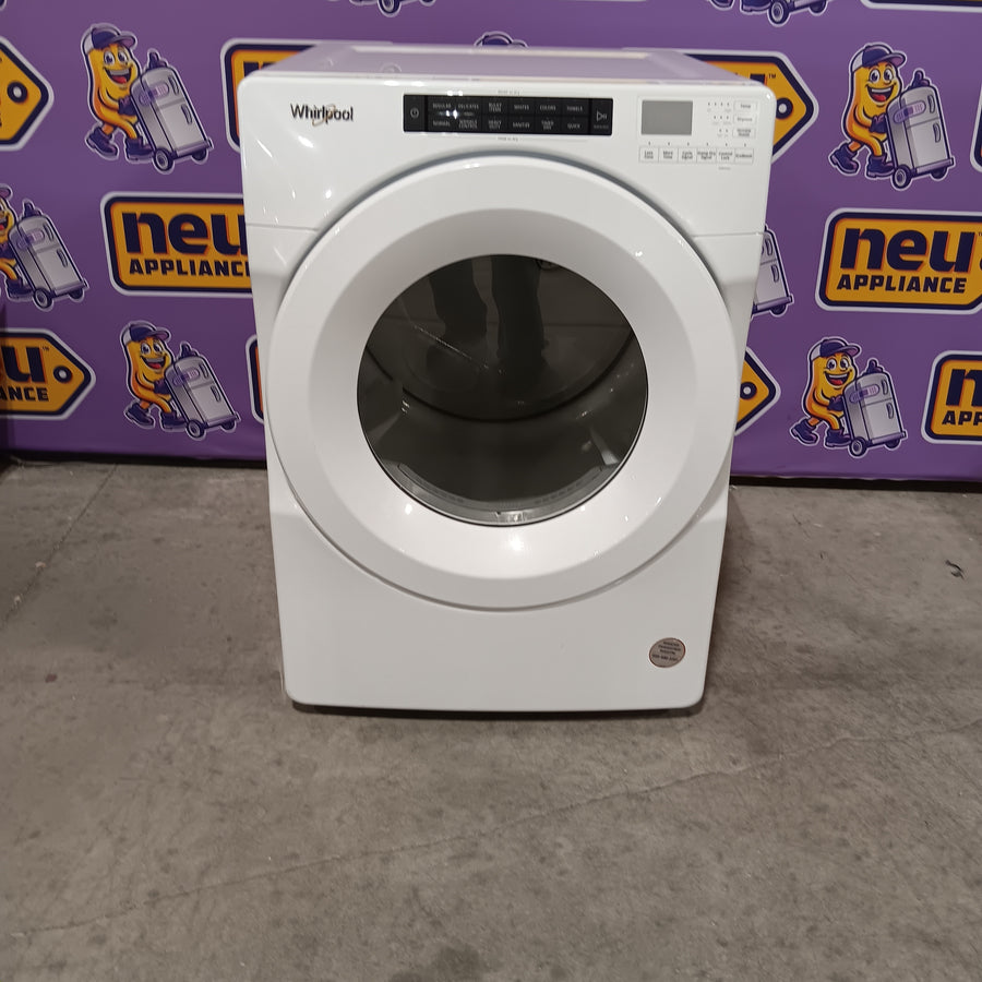 Whirlpool Closet Depth Front Load 4.3 Cu. Ft. Washer with Intuitive Controls WFW560CHW - Certified Refurbished and Whirlpool 7.4 cu. ft. ENERGY STAR Front Load Electric Dryer with Long Vent 16283 - WED560LHW - Certified Refurbished