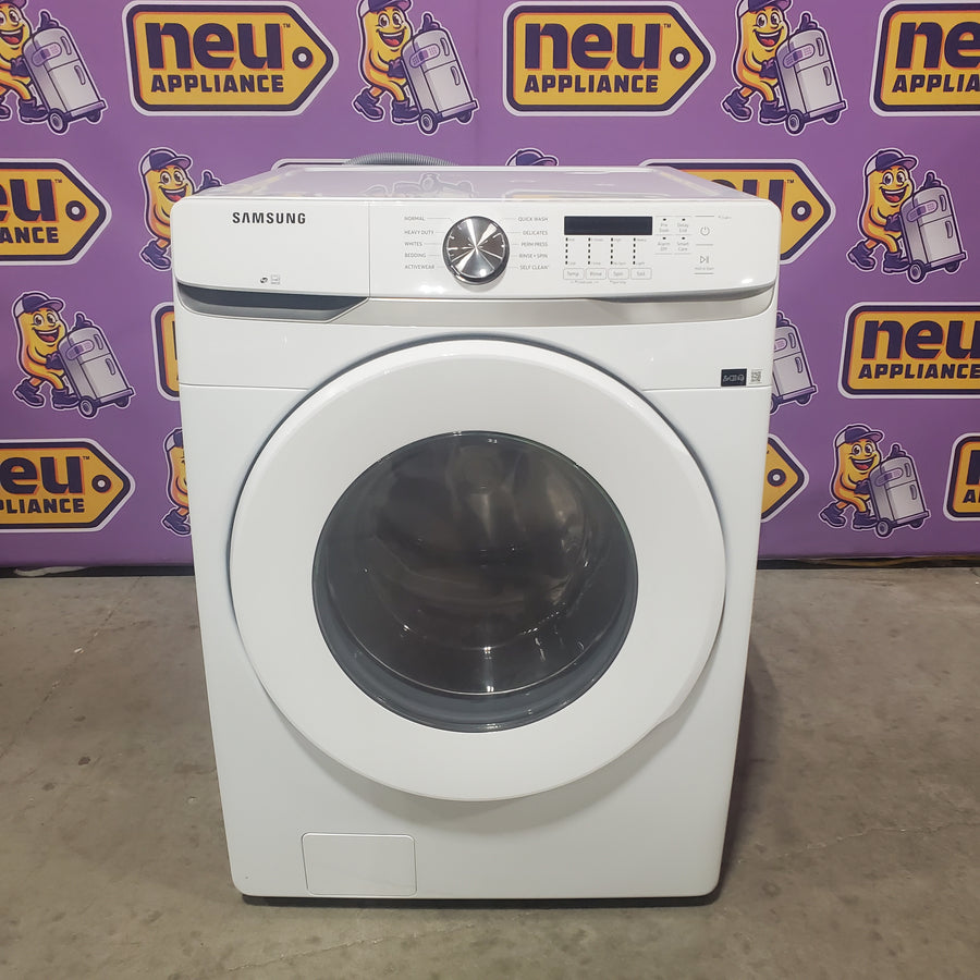 Samsung 4.5 cu. ft. ENERGY STAR  Front Load Washer with Vibration Reduction WF45T6000AW - Open Box