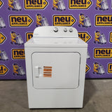 Whirlpool White Electric Extra Large 7.0 Cu. Ft. Dryer with Wrinkle Shield 22221439 - WED4815EW - Scratch & Dent (Minor)