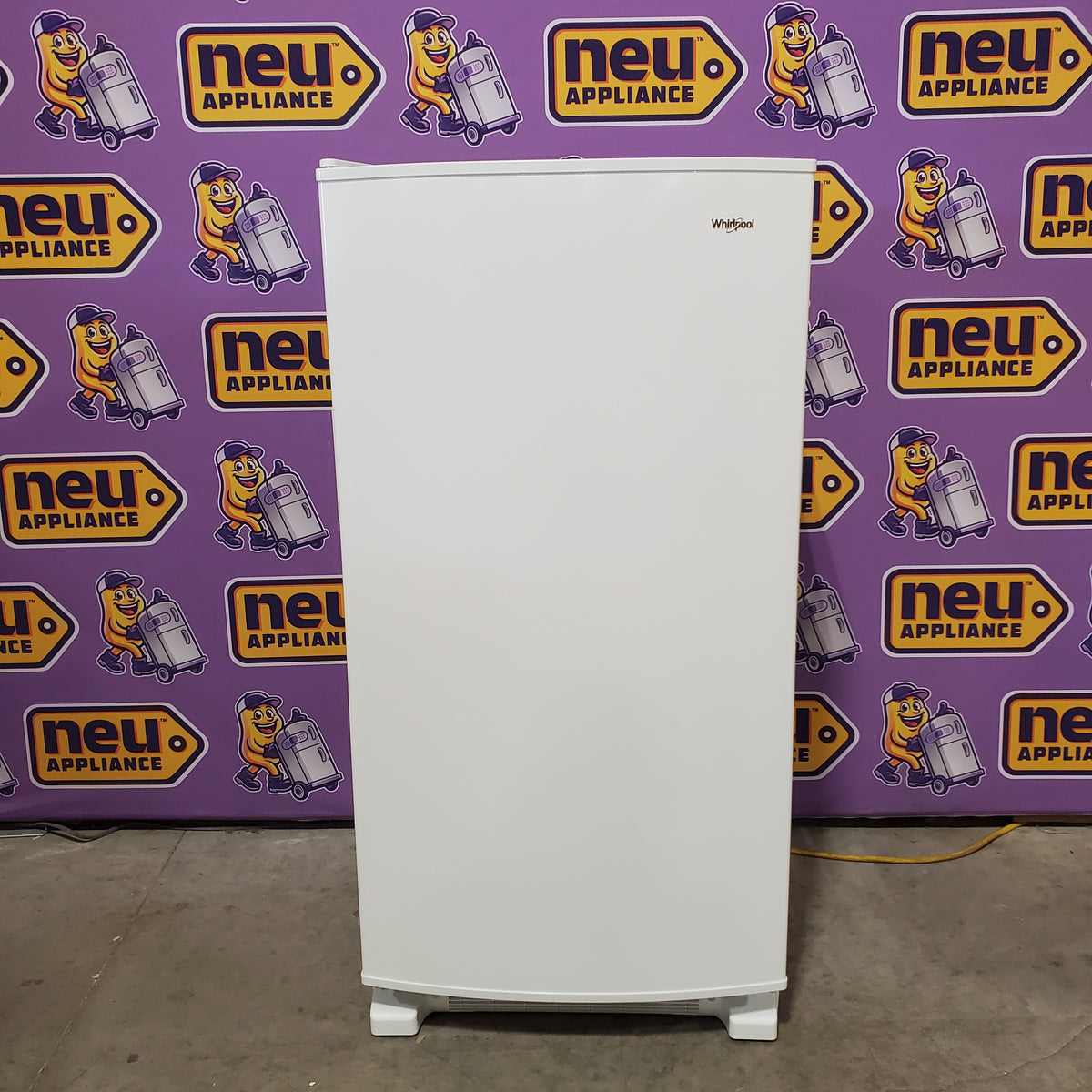 Whirlpool 16 cu. ft. Upright Freezer with LED Lighting WZF34X16DW - Scratch & Dent (Moderate)