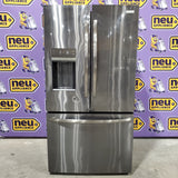 Frigidaire 28 Cu. Ft. Standard-Depth French Door Refrigerator in Black Stainless Steel FRFS2823AD - Scratch & Dent (Moderate)