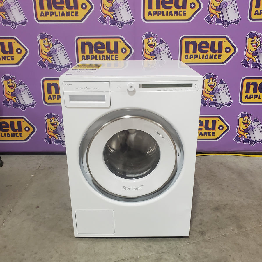 ASKO 24" Stackable Wide ASKO Premium Steel Seal Washing Machine with Quattro Construction and Active Drum W2084W - Scratch & Dent (Minor)