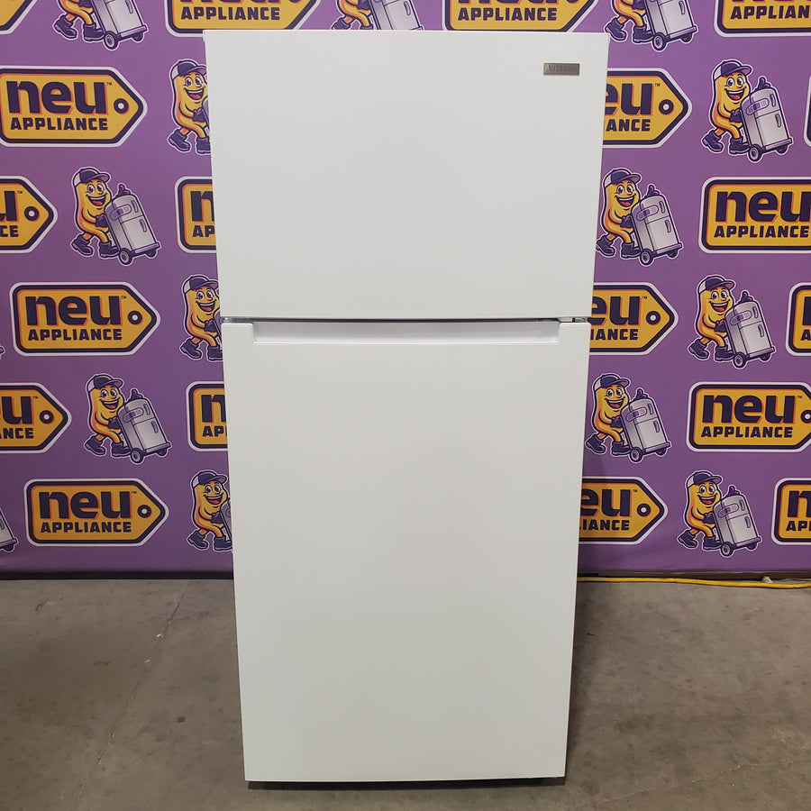 Vissani 14.2 cu. ft. Top Freezer Refrigerator in White, Garage Ready MDTF14WH5 - Scratch & Dent (Major)