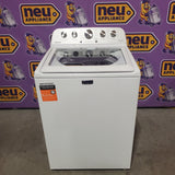 Maytag 4.7 cu. ft. Top Load Washer with Agitator, Pet Pro Option and Extra Power in White MTW5605RW - Scratch & Dent (Minor)