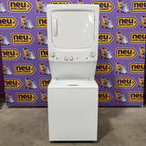 GE Unitized Spacemaker® 3.8 cu. ft. Capacity Washer with Stainless Steel Basket and 5.9 cu. ft. Capacity Electric Dryer 05121102 - GUD27ESSMWW - Certified Refurbished