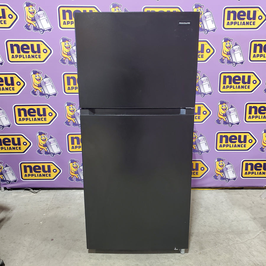 Frigidaire 19 Cu. Ft. Garage Ready Top Freezer Refrigerator in Black FRTE1814AB - Scratch & Dent (Minor)