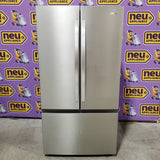 Whirlpool French Door 31 Cu. Ft. Refrigerator with Total Coverage Cooling in Fingerprint Resistant Stainless Steel WRFF3136SZ - Scratch & Dent (Moderate)