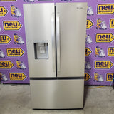 Whirlpool French Door 30 cu ft Refrigerator in Fingerprint Resistant Stainless Finish with In-Door Water and Ice Maker - 30 cu. ft. WRFF3536SZ - Scratch & Dent (Minor)