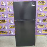 Frigidaire 19 Cu. Ft. Garage Ready Top Freezer Refrigerator in Black FRTE1814AB - Scratch & Dent (Moderate)