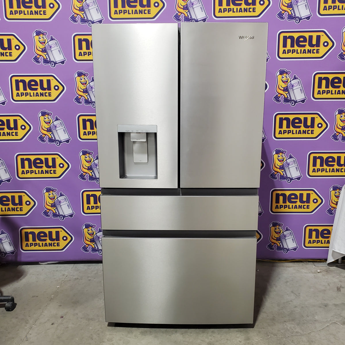 Whirlpool® 29 Cu. Ft. Family-Sized Capacity French Door Refrigerator with Flexible Temperature Drawer WRMF3736SZ - Open Box
