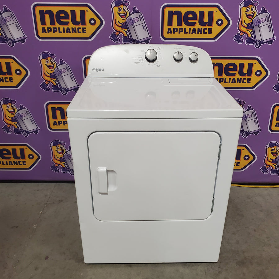 Whirlpool White Electric Extra Large 7.0 Cu. Ft. Dryer with Wrinkle Shield WED4815EW - Certified Refurbished