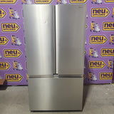 Hisense 26.6 cu. ft. French Door Refrigerator in Fingerprint Resistant Stainless Steel HRF266N6CSE1 - Scratch & Dent (Minor)
