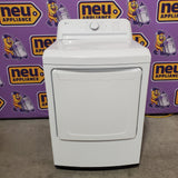 LG 7.3 Cu. Ft. Electric Rear Control Ultra Large Capacity Dryer in White with Sensor Dry 3511234 - DLE6100W - Certified Refurbished
