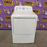 GE White Electric 7.2 Cu. Ft. Dryer with Aluminized Alloy Drum GTD42EASJWW - Certified Refurbished