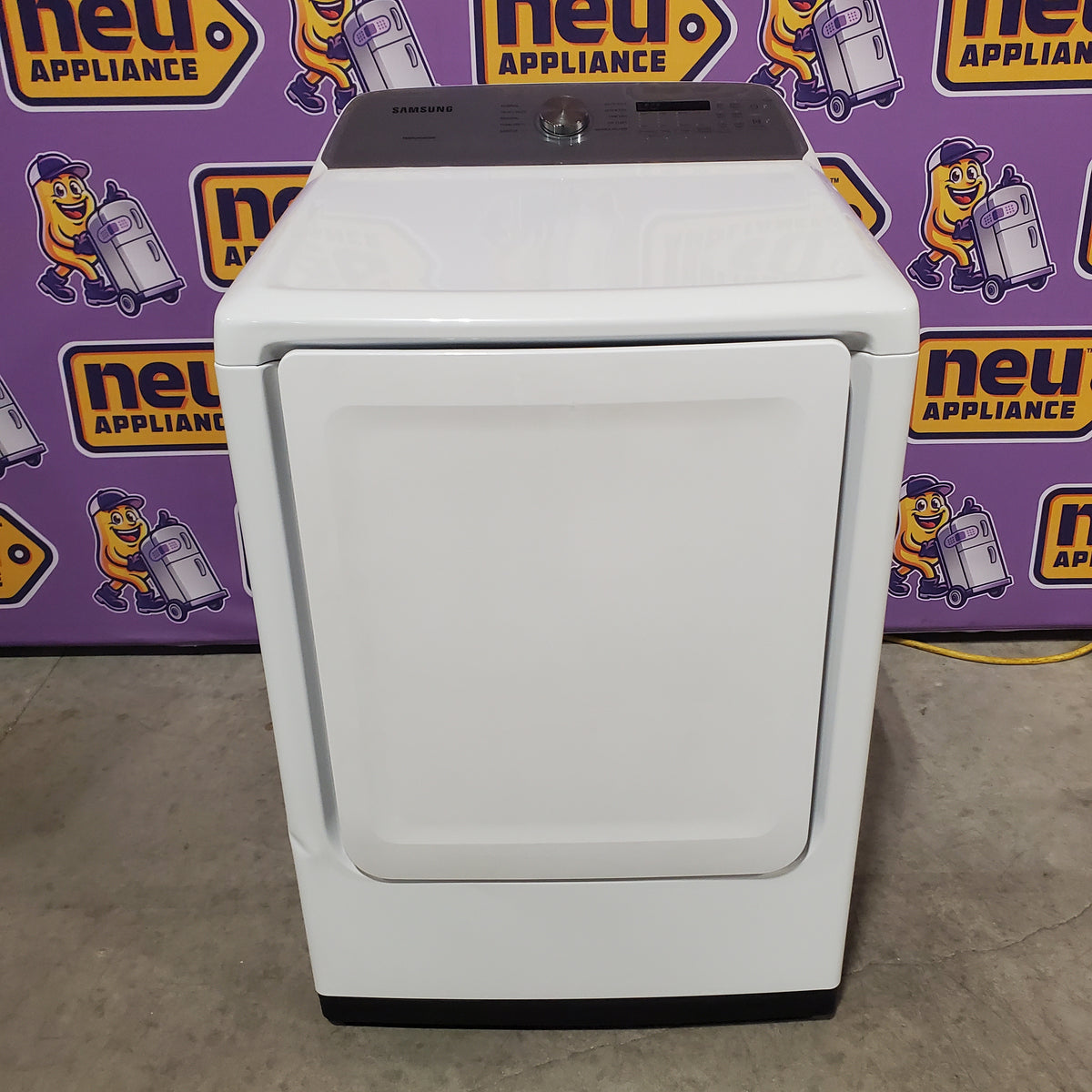 Samsung White Extra Large 7.4 Cu. Ft. Capacity with Sensor Dry 3511230 - DVE50R5200W - Certified Refurbished