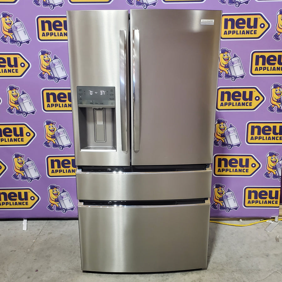Frigidaire Gallery 22 Cu. Ft. 4-Door Counter-depth French Door Refrigerator with Ice Maker (Fingerprint Resistant Stainless Steel) ENERGY STAR GRMC2273CF - Scratch & Dent (Minor)