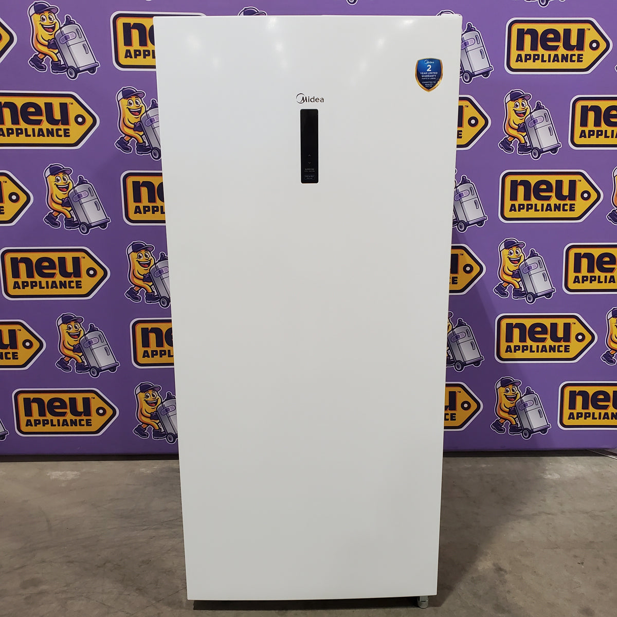 Midea 21 cu. ft. Convertible Upright Freezer in White MRU21F5BWW - Scratch & Dent (Minor)