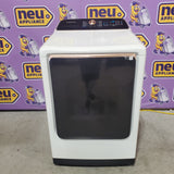 Samsung 7.4 cu. ft. Vented Smart Gas Dryer in Ivory with Steam Sanitize+ DVG55CG7500E - Certified Refurbished