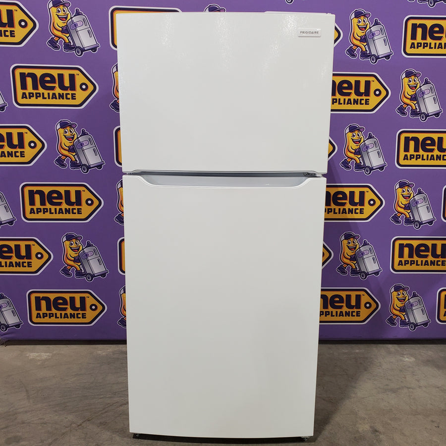 Frigidaire 30" Wide Garage Ready Top Freezer 18 Cu. Ft. Refrigerator with EvenTemp Cooling System and Spacious Interior Storage in White 22321475 - FFTR1814WW - Scratch & Dent (Minor)