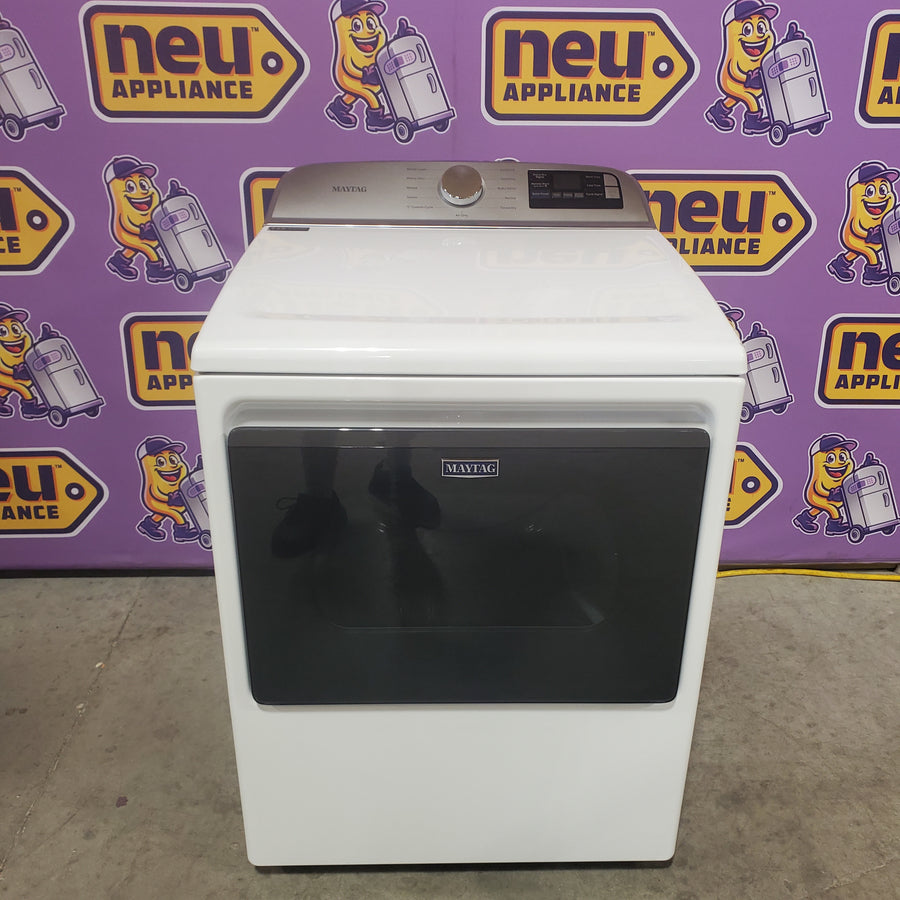 Maytag 7.4 Cu. Ft. Top Load Electric Dryer with Extra Power and Advanced Moisture Sensing MED6205RW - Scratch & Dent (Minor)
