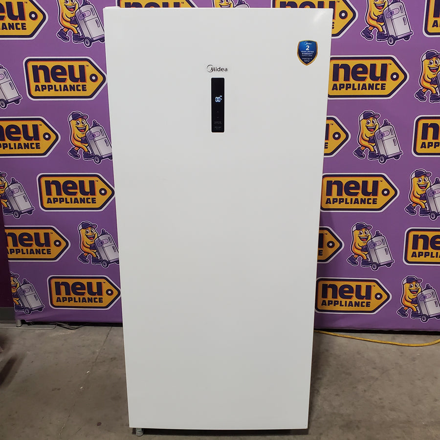 Midea 21 cu. ft. Convertible Upright Freezer in White MRU21F5BWW - Scratch & Dent (Minor)