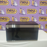 Samsung Bespoke 2.1 Cu. Ft. Over-the-Range Microwave with Sensor Cooking and Edge to Edge Glass Display in Stainless Steel ME21DG6500SR - Scratch & Dent (Major()