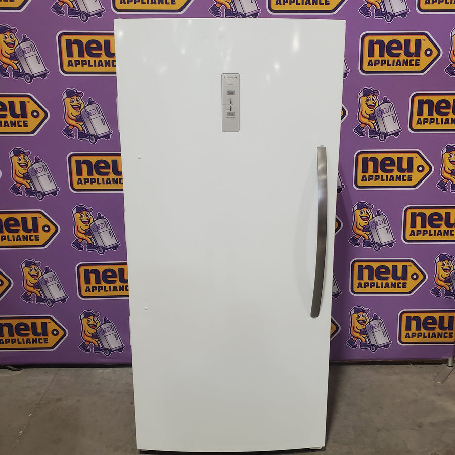 Frigidaire 20 Cu. Ft. ENERGY STAR Garage Ready White Upright Freezer with EvenTemp™ Cooling System FFUE2024AW - Scratch & Dent (Minor)