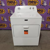 Maytag Top Load Style Electric Wrinkle Prevent 7.0 cu. ft. Dryer with Auto Dry MED4005SW - Scratch & Dent (Minor)