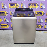 Samsung 5.0 cu. ft. High Efficiency Top Load Washer with Active WaterJet in Champagne WA50T5300AC - Certified Refurbished