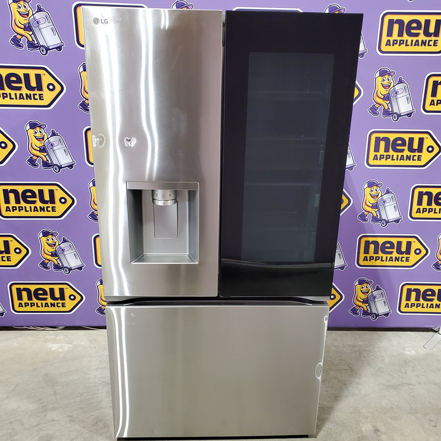 LG 31 cu. ft. Smart Standard-Depth MAX™ French Door Refrigerator with InstaView® Door-in-Door LF31S6360S - Scratch & Dent (Moderate)