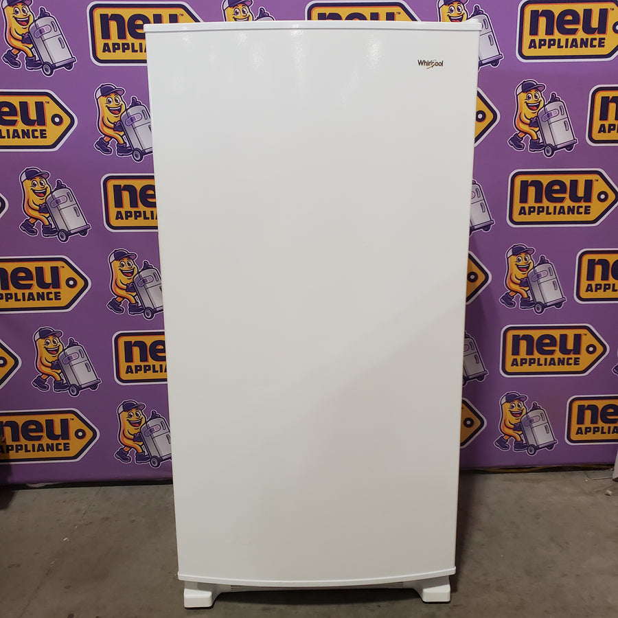 Whirlpool 20 cu. ft. Upright Freezer with LED Lighting with Fast Freeze WZF34X20DW - Scratch & Dent (Minor)