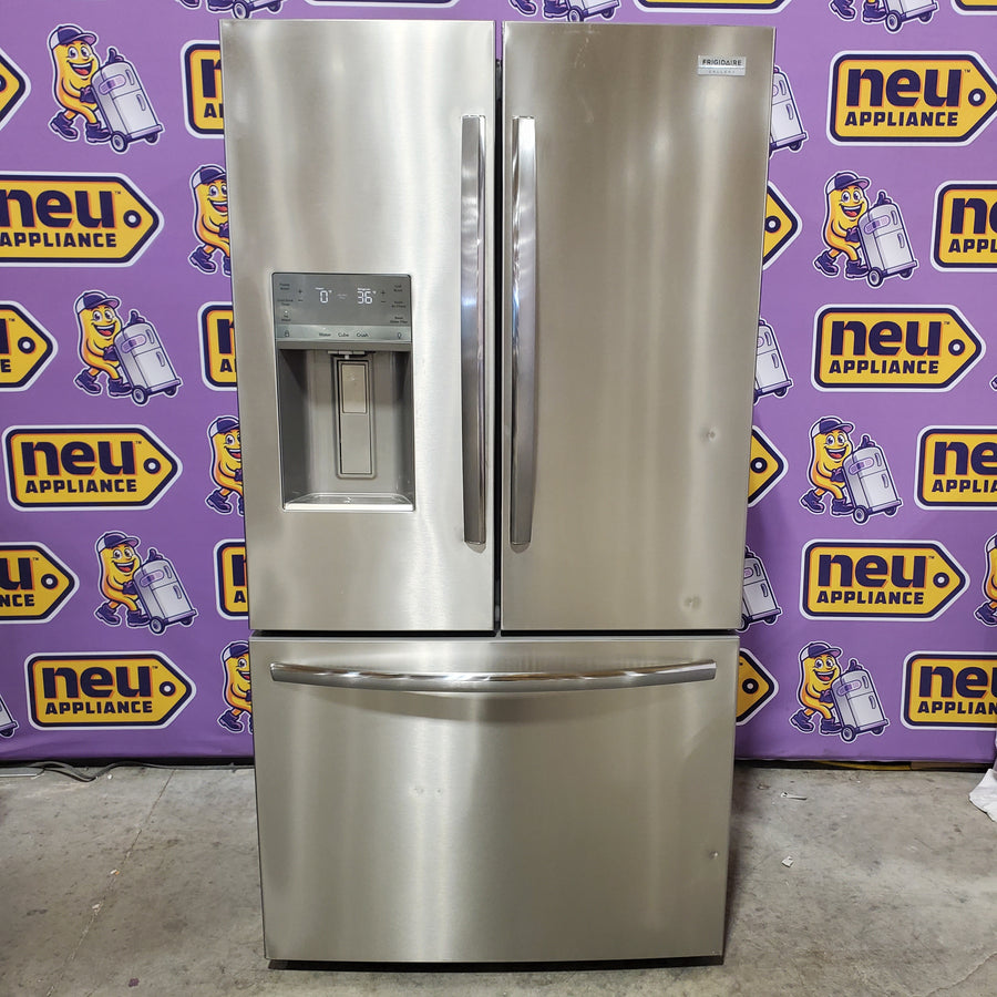 Frigidaire Gallery 28 Cu. Ft. Standard-Depth French Door Refrigerator in Stainless Steel GRFS2853AF - Scratch & Dent (Moderate)