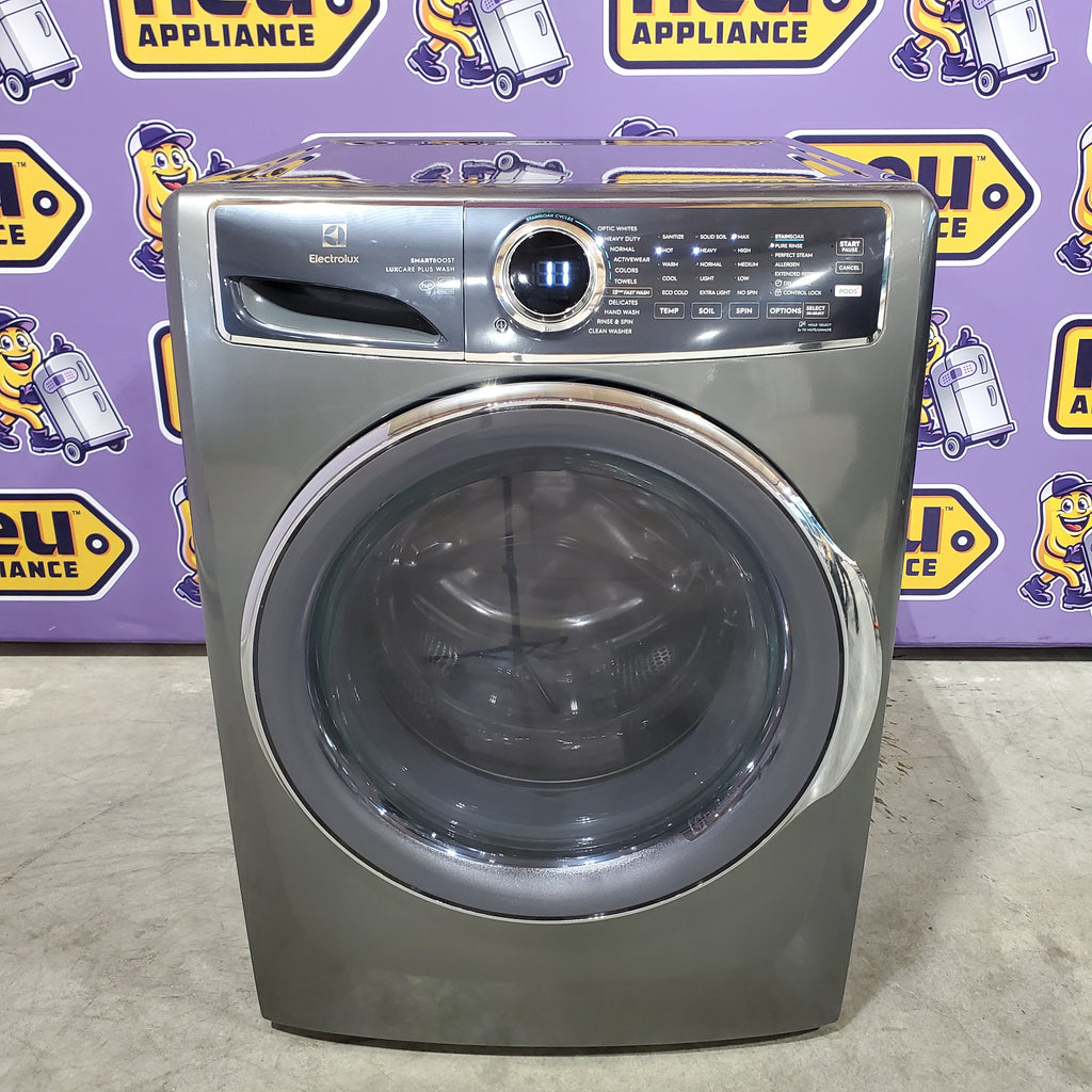 Electrolux Titanium Front Load 600 Series 4.5 Cu. Ft. Washer with Smartboost and Hand Wash Cycle 22521682 - ELFW7637AT - Open Box