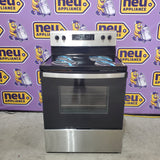 Whirlpool Stainless Steel 4.8 cu. ft. Electric Range with Keep Warm setting and Large Oven Window WFC150M0JS - Open Box