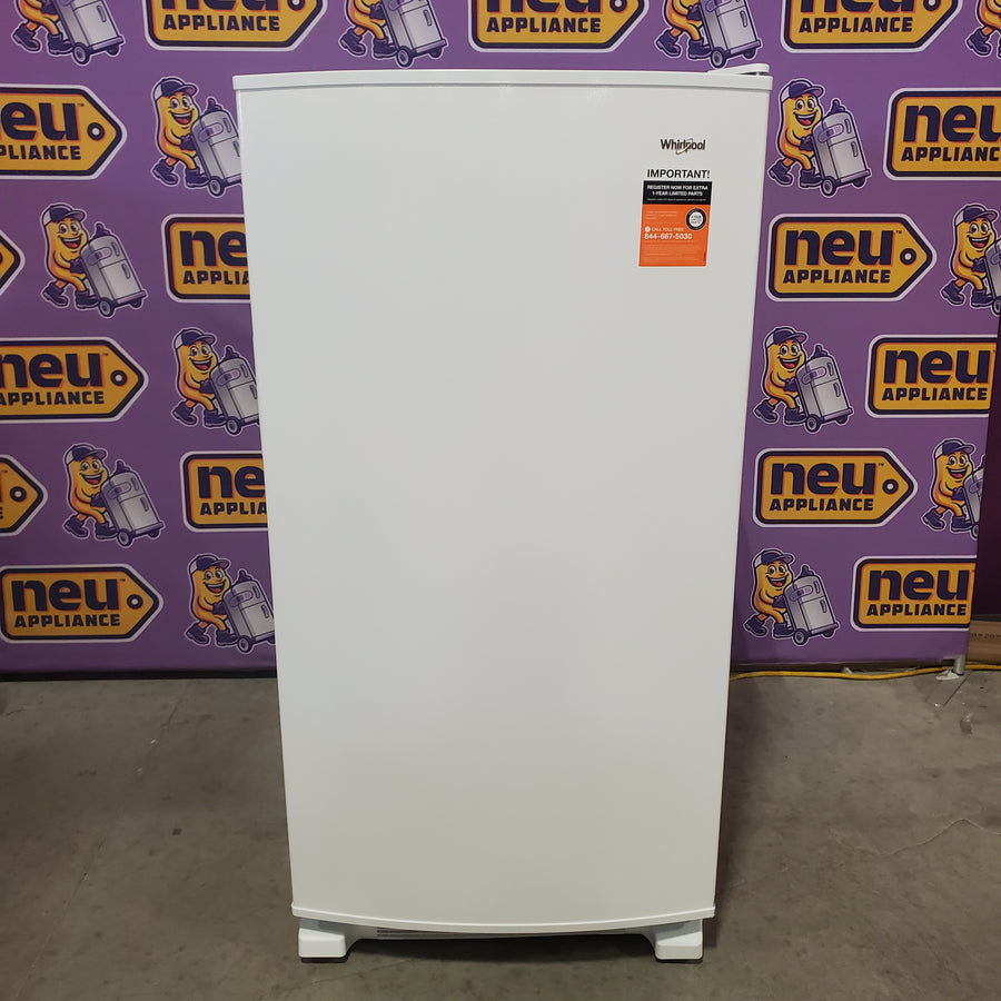 Whirlpool 16 cu. ft. Upright Freezer with LED Lighting WZF34X16DW - Scratch & Dent (Minor)