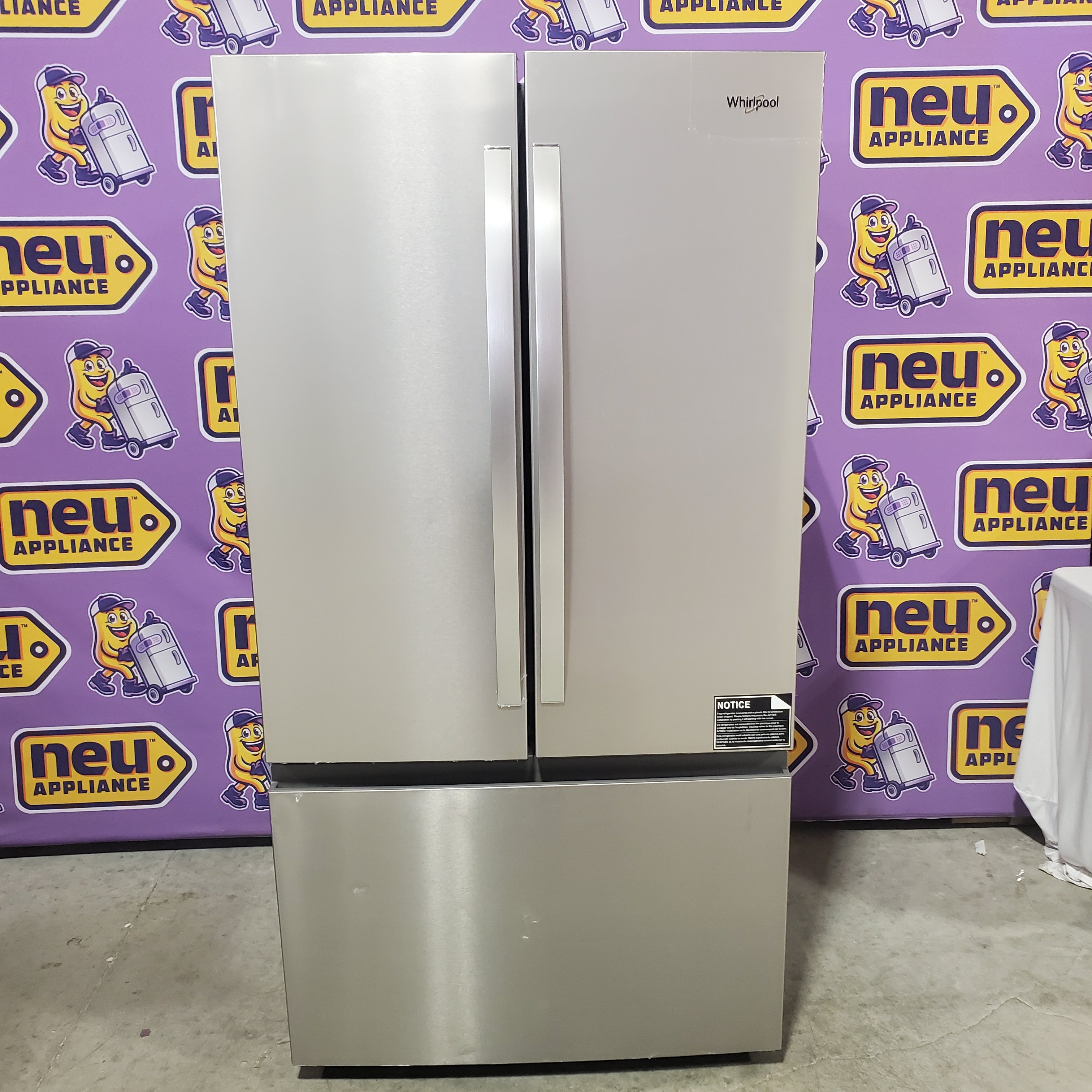 NWSW 3/3まで Whirlpool French Door 31 Cu. Ft. Refrigerator with Total Coverage